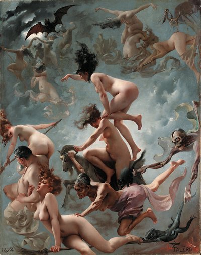 La Vision de Faust - Luis Riccardo Falero