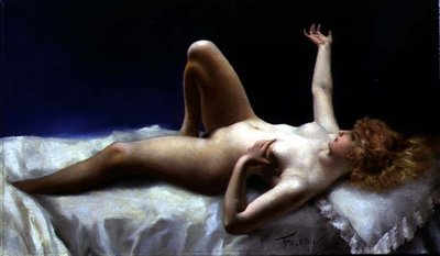 Jeune femme - Luis Riccardo Falero