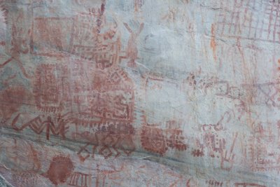 Pictographie, Faical, San Ignacio, Cajamarca, Pérou - Luis Rosendo.