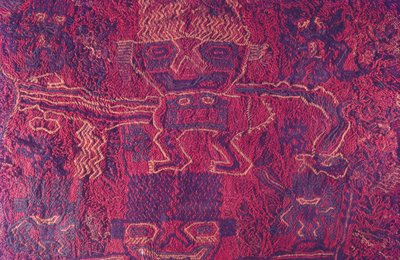 Textiles, Culture Paracas, Pérou, 2015 - Luis Rosendo.
