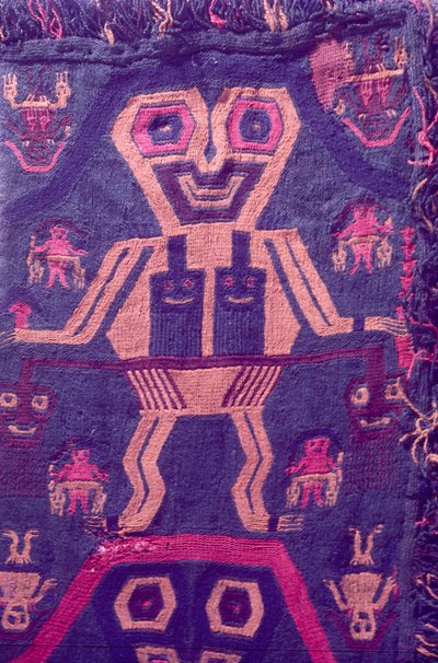 Textiles, culture Paracas, Pérou, 2015 - Luis Rosendo.