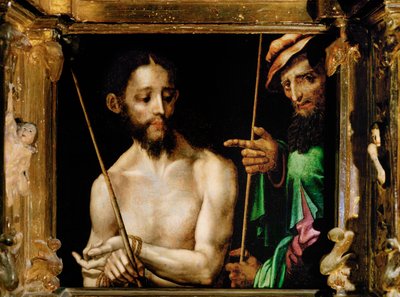 Ecce Homo (peinture sur bois) - Luis de Morales
