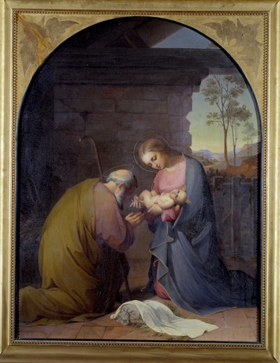 Adoration de Jésus - Luisa Mussini Piaggio