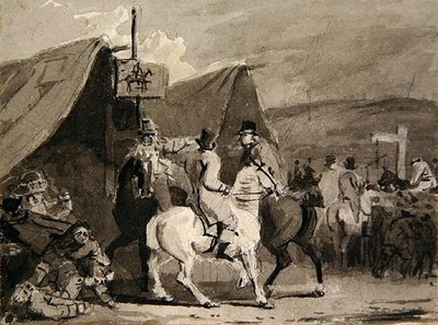 Figures à cheval - Luke Clennell