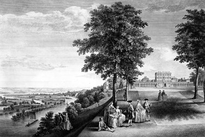 Vue de Cliveden dans le Buckinghamshire, la résidence du très honorable comte d