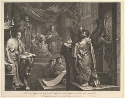 Paul devant Félix, 5 février 1752 - Luke Sullivan