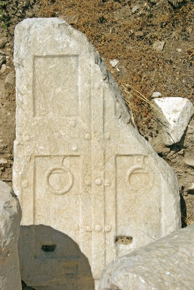 Porte sculptée, Xanthos, Turquie - Lycian