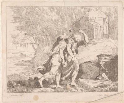 Deucalion et Pyrrha après le déluge - Lydia Bates