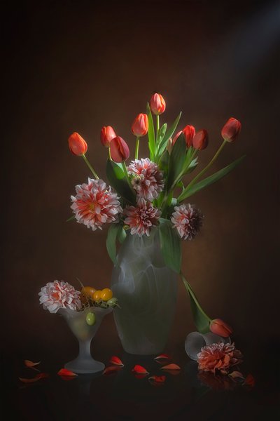 Nature morte florale élégante - Lydia Jacobs