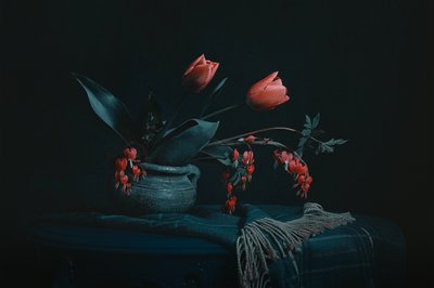 Nature morte florale à l