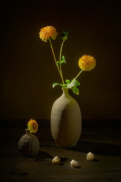 Nature morte florale à l