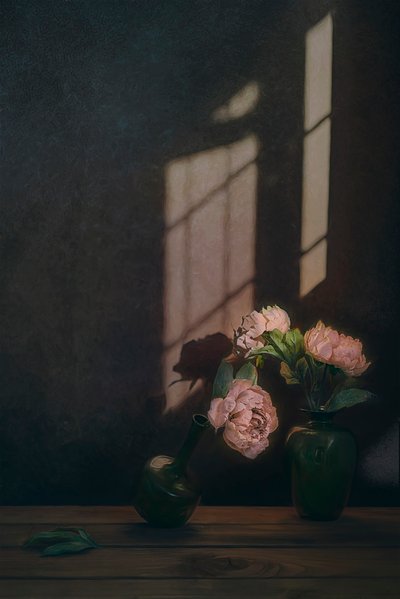 Nature morte florale à l