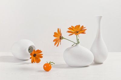 Nature morte moderne aux fleurs d