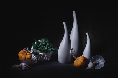 Vases blancs « Récolte d
