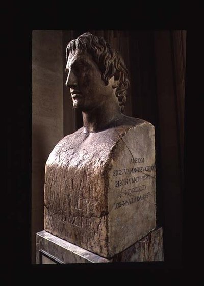 Alexandre le Grand (356-323 av. J.-C.) (marbre) - Lysippos (attributed to)