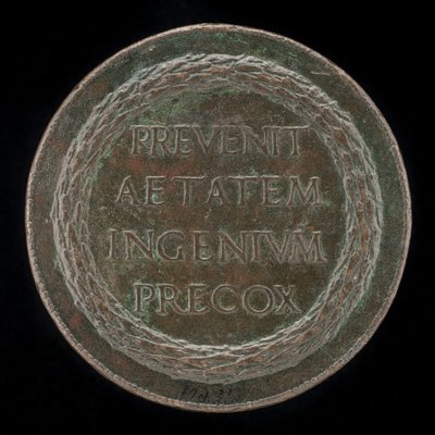 Inscription dans une couronne [verso] - Lysippus Junior