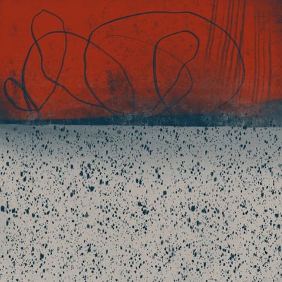 Abstrait rouge dynamique - MANSI SAXENA