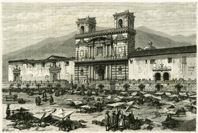 La Cathédrale de Quito (capitale de l