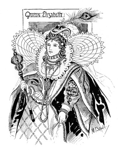 Reine Élisabeth I 1533-1603, 1897 - M. Bowley