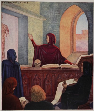 Henri de Mondeville enseignant l