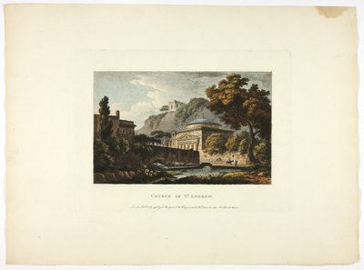 Église Saint-André, plaque dix-huit des ruines de Rome - M. Dubourg