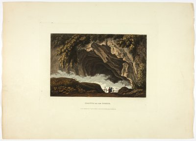 Grotte des Sirènes, plaque trente des Ruines de Rome - M. Dubourg