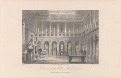 Intérieur du hall à Deepdene - M. J. Starling