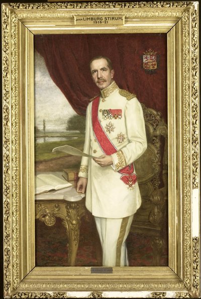 Johan Paul Comte de Limburg Stirum (1873-1948). Gouverneur général (1916-21) - M. Loebell
