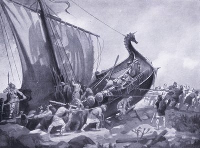 Magnus navigue autour du Mull de Cantyre AD1098, années 1920 - M. Mackinlay