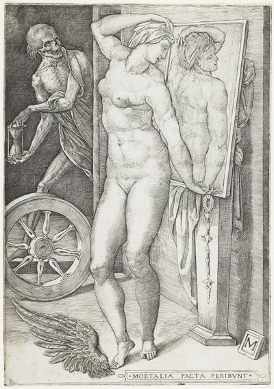 La mort surprenant une femme, vers 1490-1540 - M Master