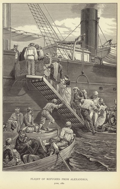 Fuite des réfugiés d