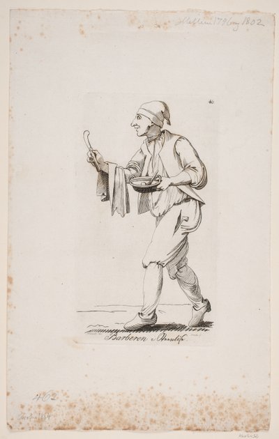 Le barbier à Steenløse - M. W. Schmith