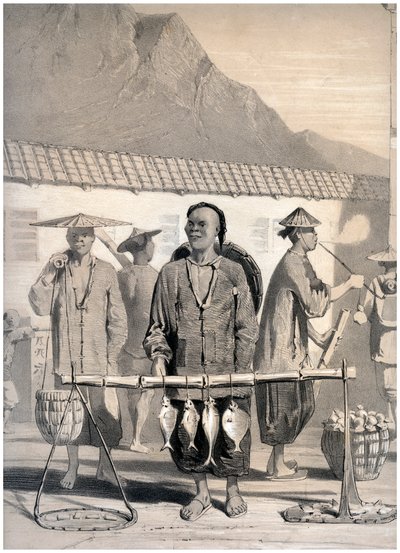 Poissonniers, Victoria Street, Hong Kong, Chine - M and N Hanhart