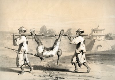 Croquis du mur le matin après la grande attaque, Chine, vers 1860 - M and N Hanhart