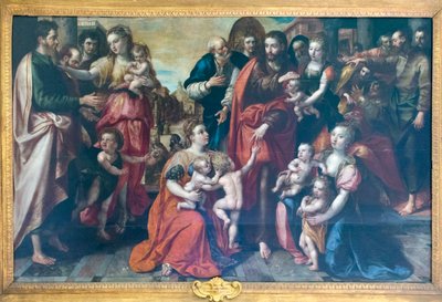 Jésus parmi les enfants - Maarten de Vos