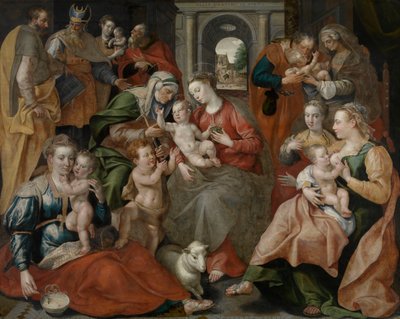 La Famille de Sainte Anne - Maarten de Vos