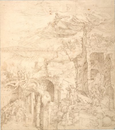Allégorie sur la force de la foi - Maarten van Heemskerck