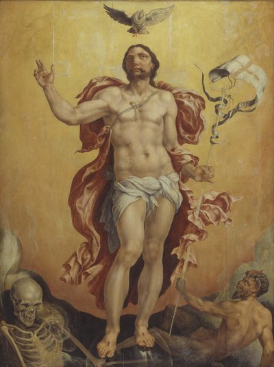 Christ victorieux sur le péché et la mort - Maarten van Heemskerck