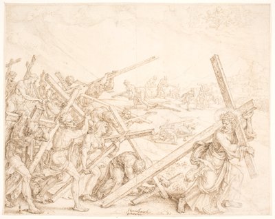 Fiat voluntas tua (que ta volonté soit faite) - Maarten van Heemskerck