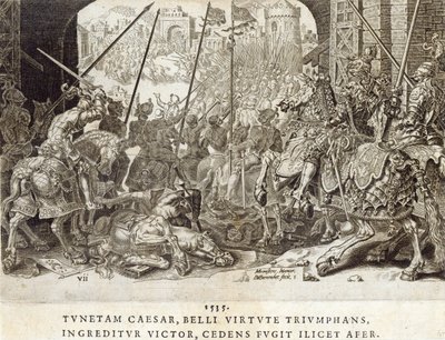 La conquête de Tunis en 1535, planche 7 de 