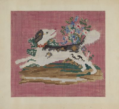 Housse de chaise, vers 1937 - Mabel Ritter