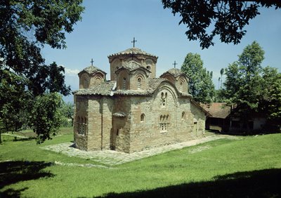 Église du Monastère de St. Pantaleimon, construite c.1164 - Macedonian School