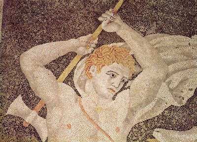La Chasse au cerf (détail) - Macedonian School