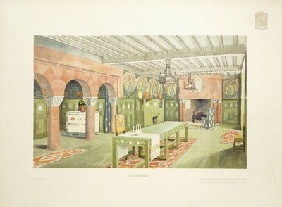 Salle à manger, Île de Man, c.1901 - Mackay Hugh (after) Baillie Scott