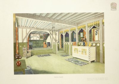 Salle de musique, Île de Man, c.1901 - Mackay Hugh (after) Baillie Scott