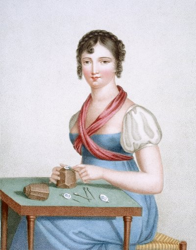 Le Graveur, gravé par Augrand, c.1816 - Madame G. Busset Dubruste