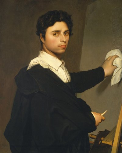 Ingres 1780-1867 jeune homme, vers 1850-60 - Madame Gustave Hequet
