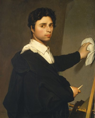 Ingres jeune homme, vers 1850-60 - Madame Gustave Hequet