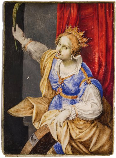 Artemisia Gentileschi en Sainte Catherine d