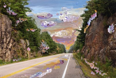 Route de campagne, 2020 - Madeleine Gross